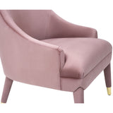 TOV Orchid Velvet Chair