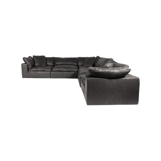 Moe's Clay Classic L Modular Sectional - Leather