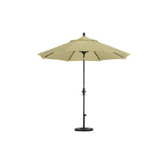 Caluco 9’ Aluminum Umbrella - Olefin Kaki