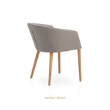 B&T Barclay Chair - 4 Legs - Wood