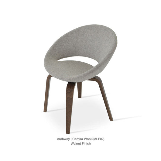 Sohoconcept Crescent Plywood Dining Chair