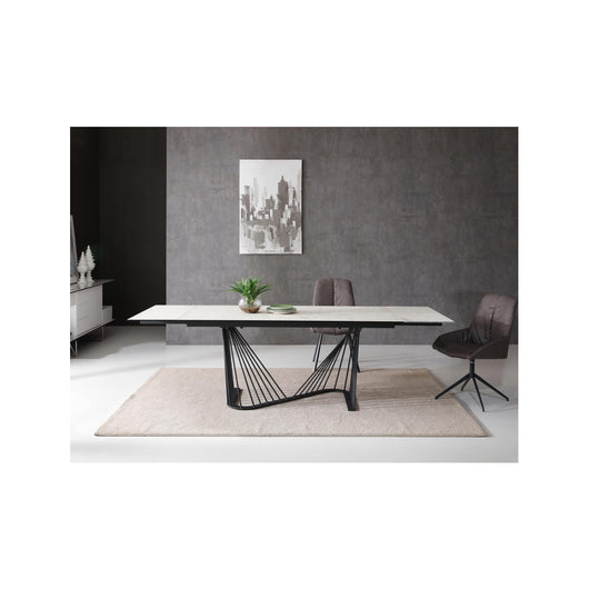 Roma Extendable Dining Table - Roma Extendable Dining Table – 2bmod