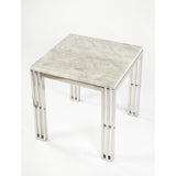 Control Brand Carrara Marble Side Table