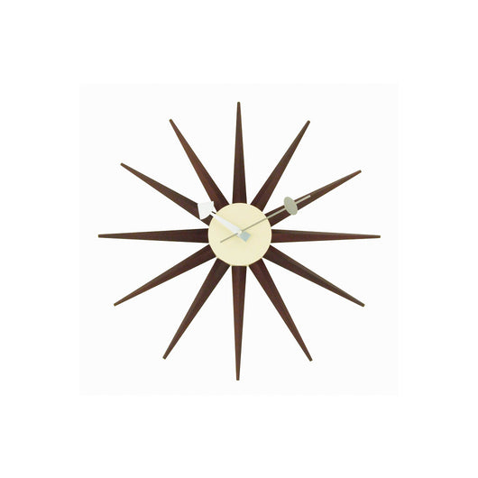 Stilnovo Classic Wooden Sunburst Clock