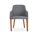 B&T  Hudson Dining Chair - Wood Legs