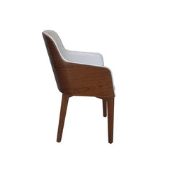 Nuans Hudson Dining Chair - Wood Legs