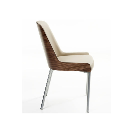 B&T  Hudson Side Chair - Steel Legs