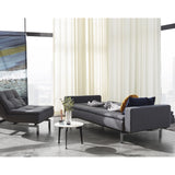 Innovation Dublexo  Sofa with Arms - Stainless Steel