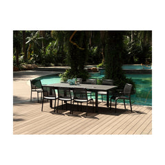 Alum Outdoor Extendable Dining Table