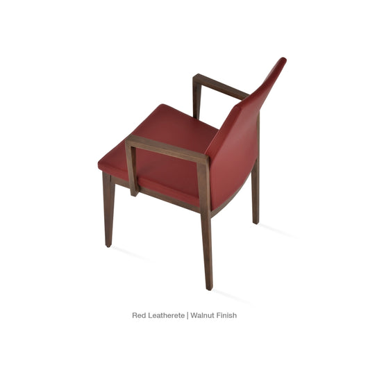 Sohoconcept Pasha Wood Arm Dining Chair