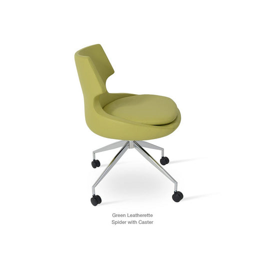 Sohoconcept Patara Spider Swivel Chair - On Casters