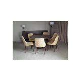 B&T Rego Dining Chair - Dowel  Base Wood