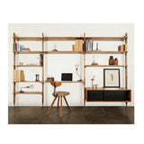 District Eight Theo Wall Unit - Sliding Cabinet